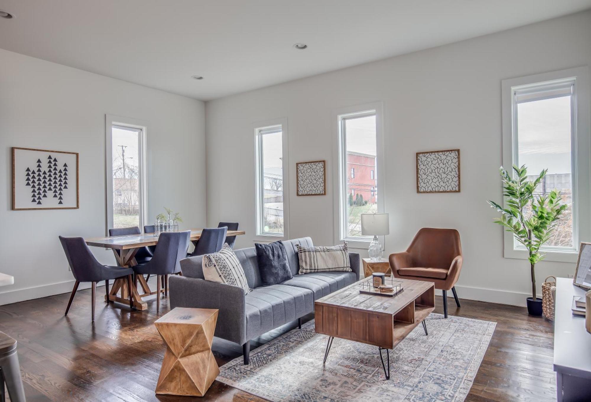 Whiskey House With Rooftop Golf, City Views! 8Min To Downtown! Sleeps 9! Nashville Ngoại thất bức ảnh